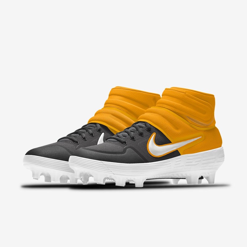 Nike Alpha ハラチ エリート 2 ミッドカット MCS メンズ ベースボール シューズ 黒 | EL2403-645