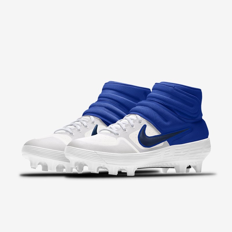 Nike Alpha ハラチ エリート 2 ミッドカット MCS メンズ ベースボール シューズ 白 | TN1938-245