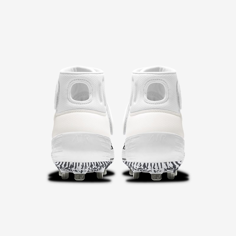 Nike Alpha ハラチ エリート 2 ミッドカット Metal メンズ ベースボール シューズ 白 | RN8952-042
