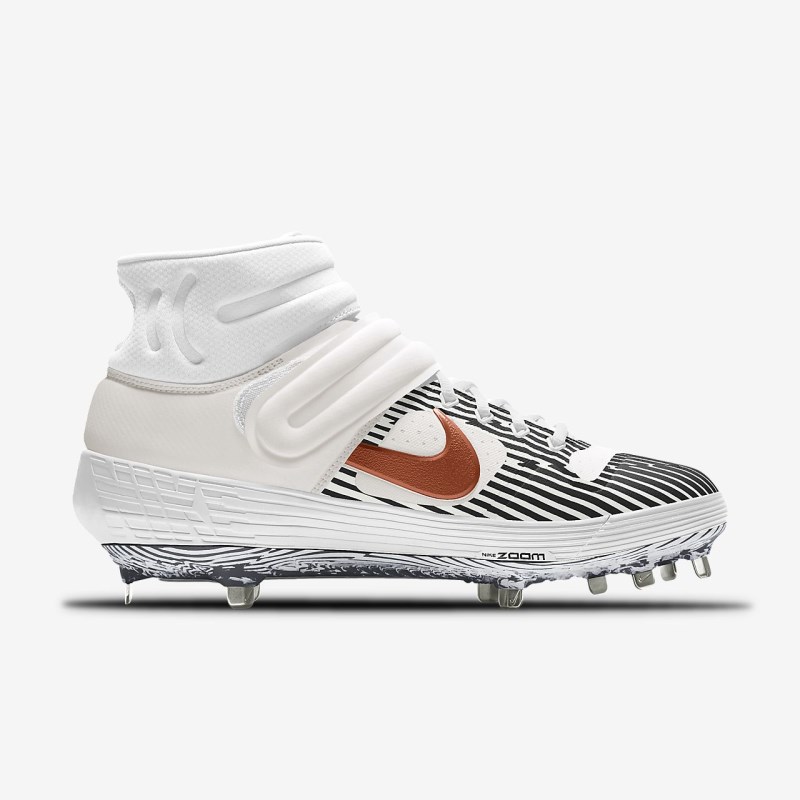 Nike Alpha ハラチ エリート 2 ミッドカット Metal メンズ ベースボール シューズ 白 | RN8952-042