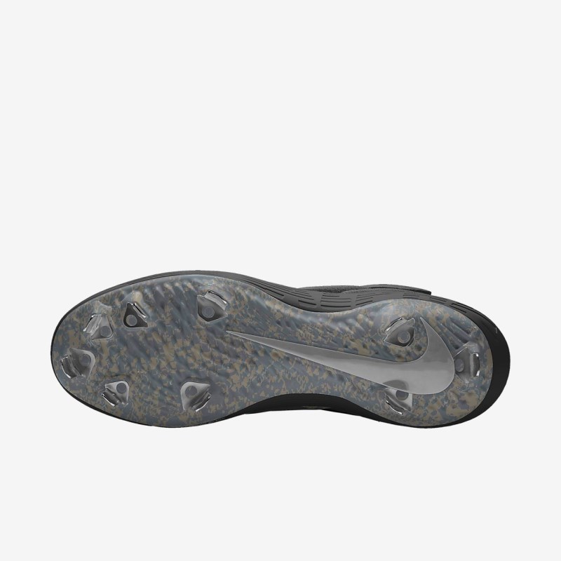 Nike Alpha ハラチ エリート 2 ミッドカット Metal メンズ ベースボール シューズ 黒 | XU6218-276
