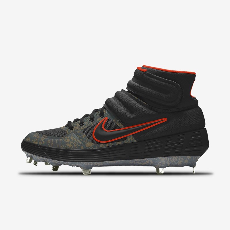 Nike Alpha ハラチ エリート 2 ミッドカット Metal メンズ ベースボール シューズ 黒 | XU6218-276