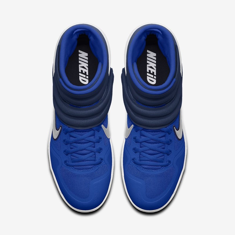 Nike Alpha ハラチ エリート 2 ミッドカット レディース ベースボール シューズ 青 | JS1146-140