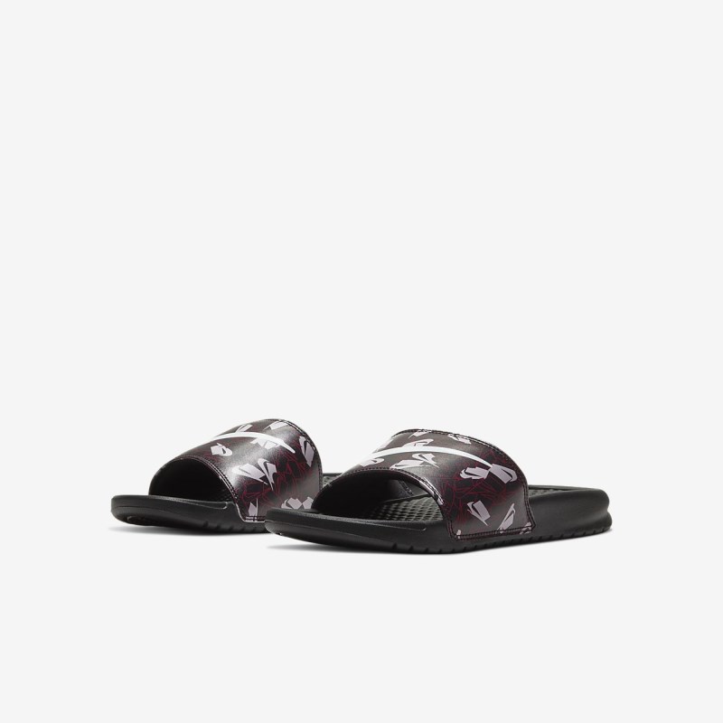 Nike Benassi JDI Floral レディース スライドサンダル 黒 | IL5878-720
