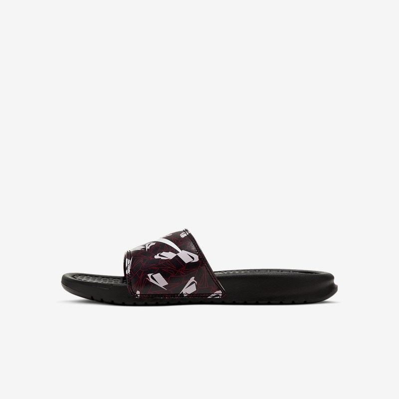 Nike Benassi JDI Floral レディース スライドサンダル 黒 | IL5878-720