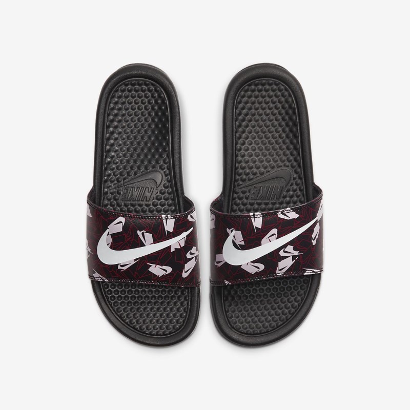 Nike Benassi JDI Floral レディース スライドサンダル 黒 | IL5878-720