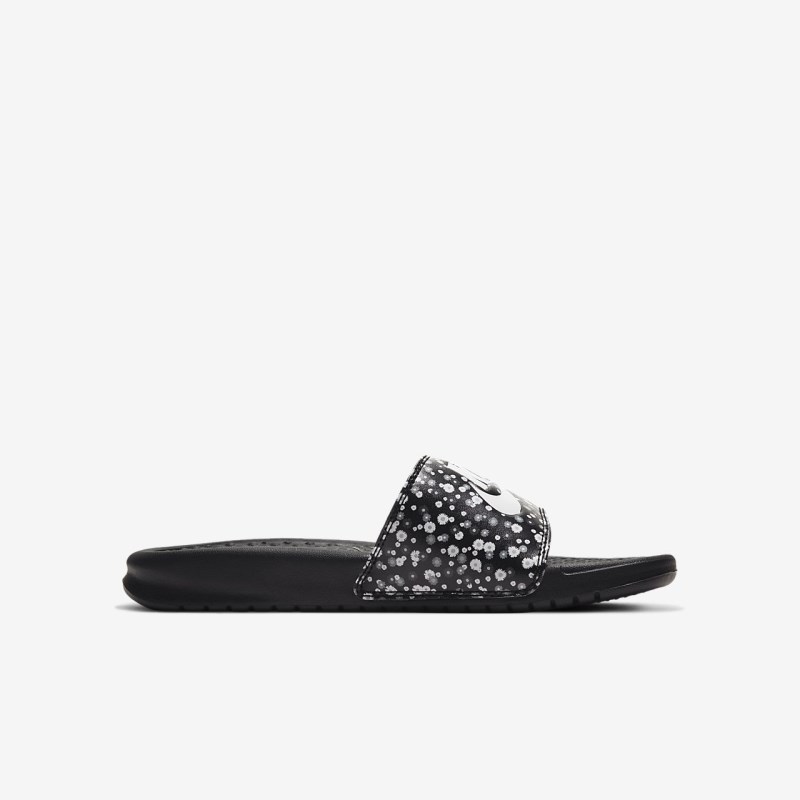 Nike Benassi JDI Floral レディース スライドサンダル 黒 | KT7042-747
