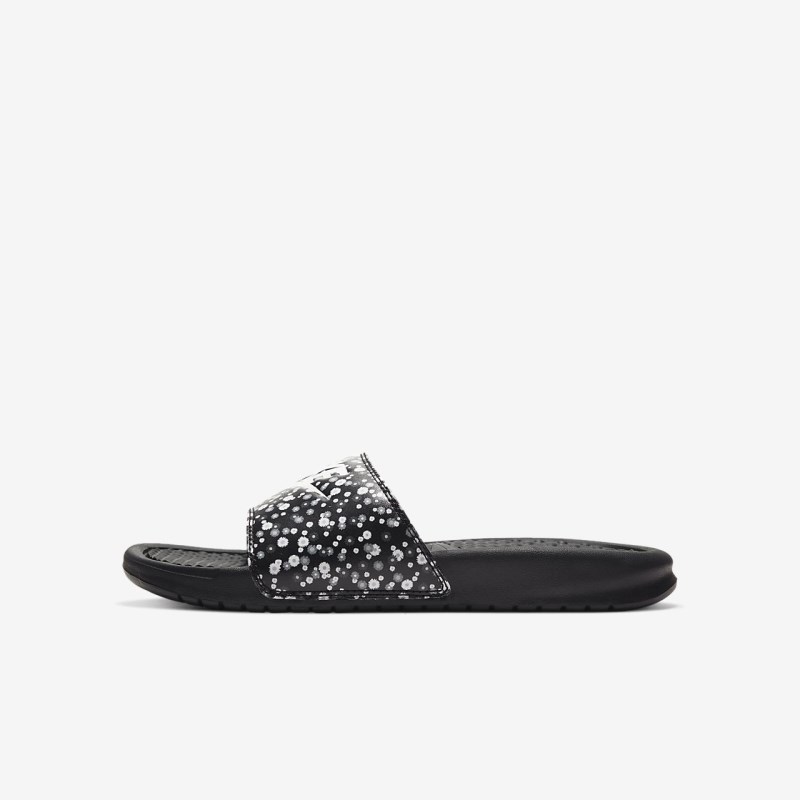 Nike Benassi JDI Floral レディース スライドサンダル 黒 | KT7042-747