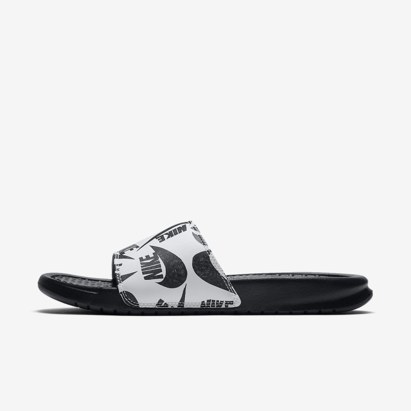 Nike Benassi JDI Floral レディース スライドサンダル 黒 | RD3502-514