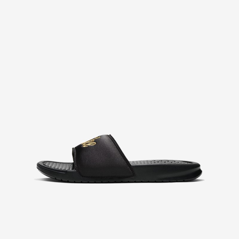Nike Benassi JDI TXT SE レディース スライドサンダル 黒 | CG0782-909