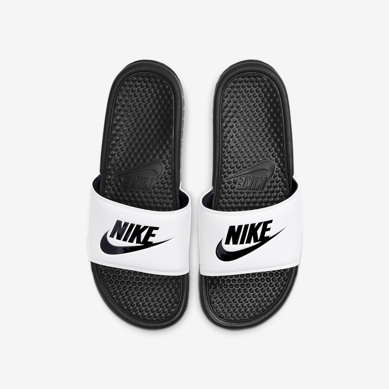 Nike Benassi メンズ スライドサンダル 白 | DE0186-143