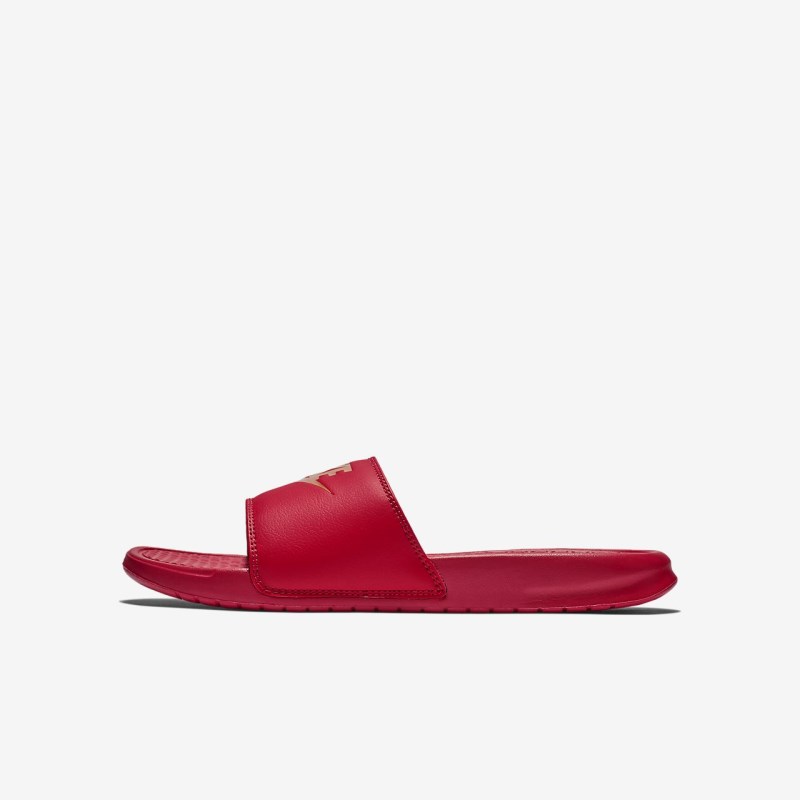 Nike Benassi メンズ スライドサンダル 赤 | ZD3263-517
