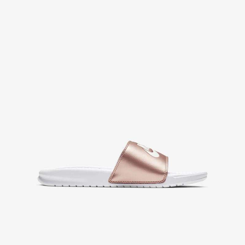 Nike Benassi レディース スライドサンダル 白 | JM8648-752