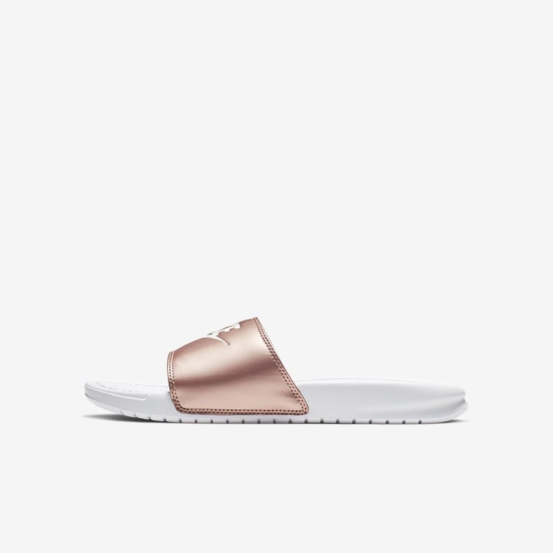Nike Benassi レディース スライドサンダル 白 | JM8648-752