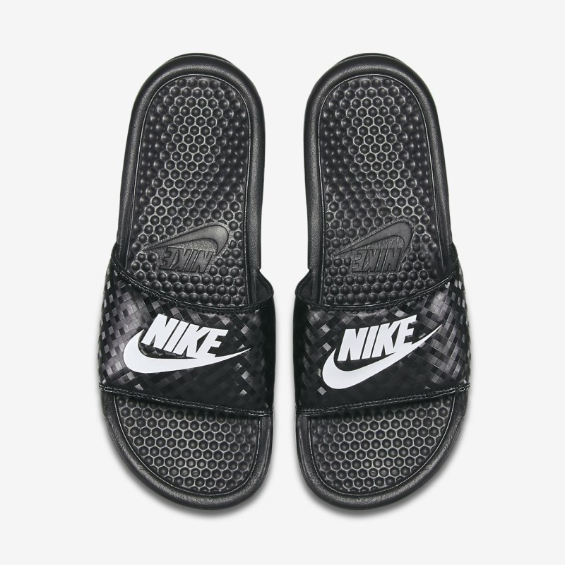 Nike Benassi レディース スライドサンダル 黒 | RE0960-169