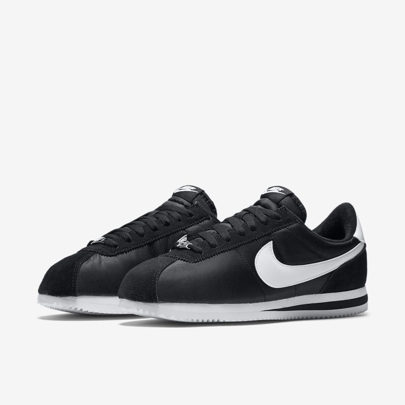 Nike Cortez Basic ナイロン メンズ スニーカー 黒 | TS3505-249