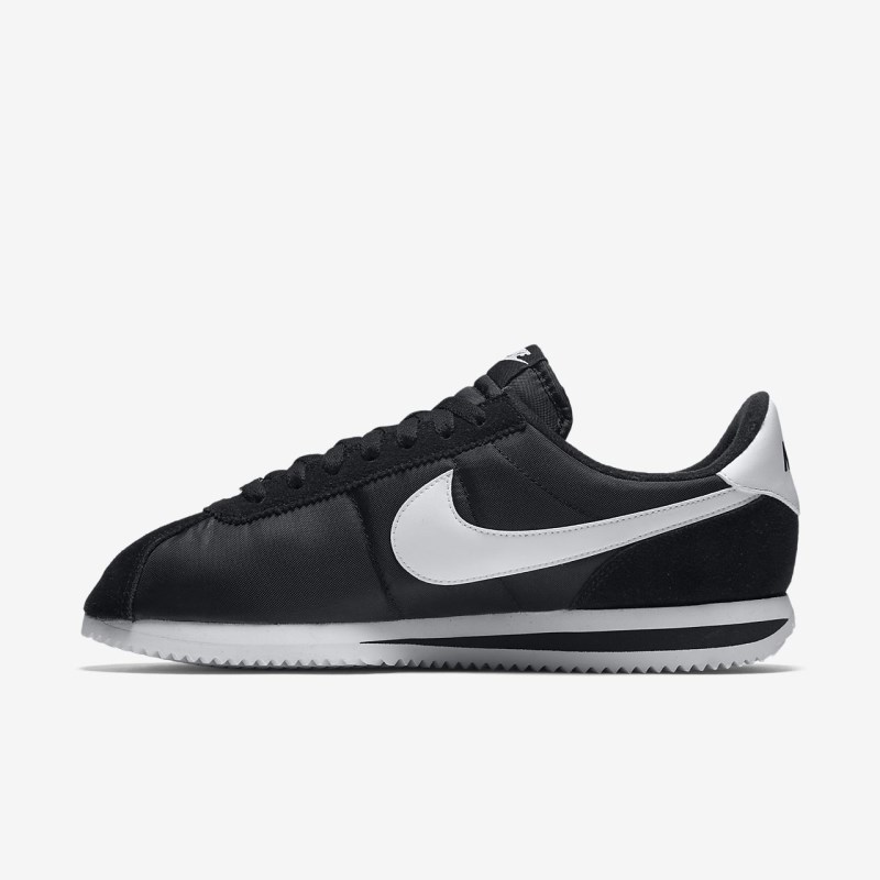Nike Cortez Basic ナイロン メンズ スニーカー 黒 | TS3505-249