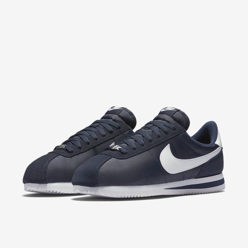 Nike Cortez Basic ナイロン メンズ スニーカー 黒曜石 | BY2962-840