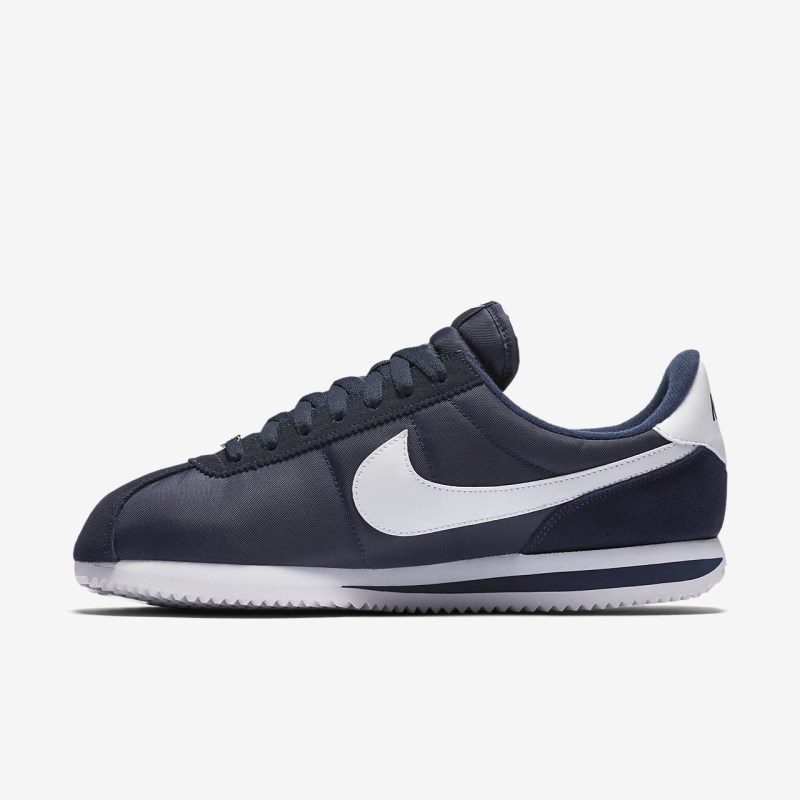 Nike Cortez Basic ナイロン メンズ スニーカー 黒曜石 | BY2962-840