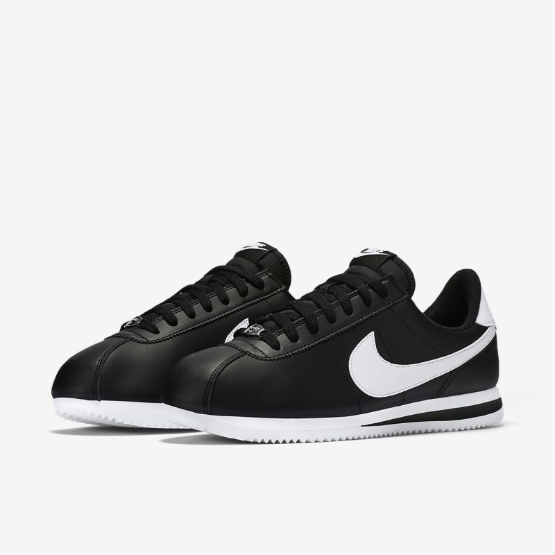 Nike Cortez Basic メンズ スニーカー 黒 | TM9881-028
