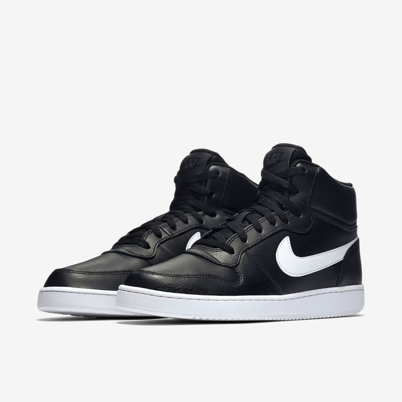 Nike Ebernon ミッドカット メンズ スニーカー 黒 | VO3599-946