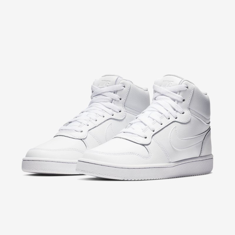 Nike Ebernon ミッドカット レディース スニーカー 白 | HF9151-127