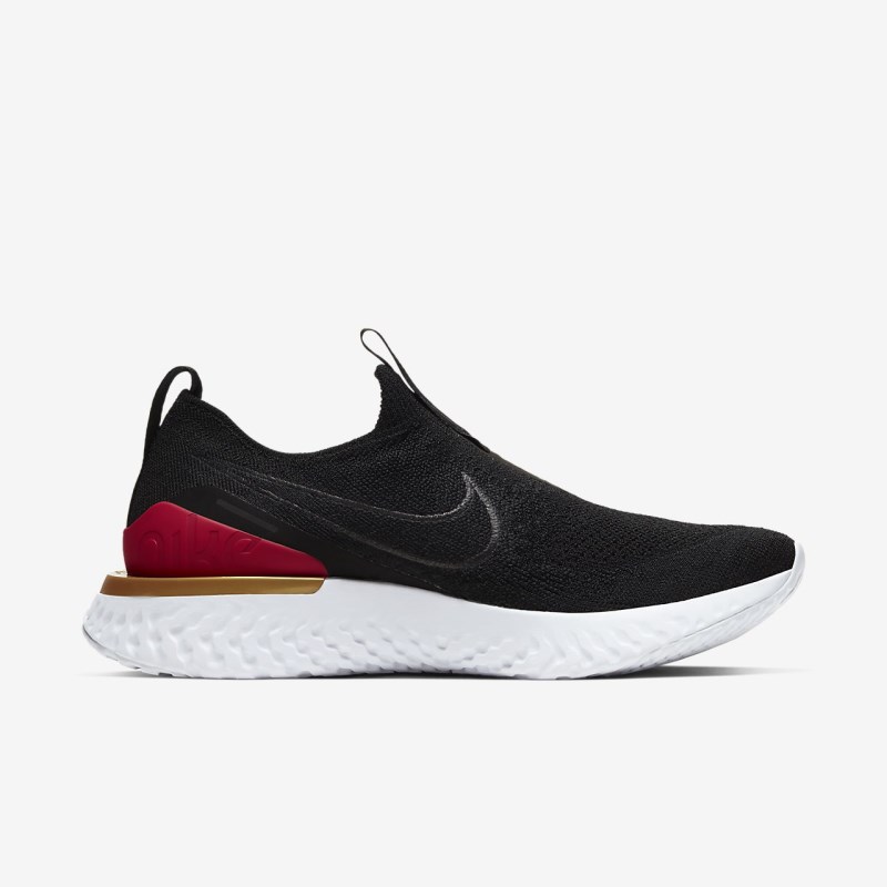 Nike Epic Phantom React フライニット Icon Clash レディース ランニングシューズ 黒 | GW8511-165