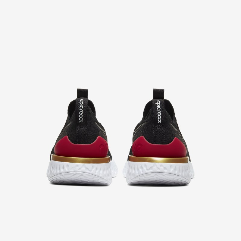 Nike Epic Phantom React フライニット Icon Clash レディース ランニングシューズ 黒 | GW8511-165