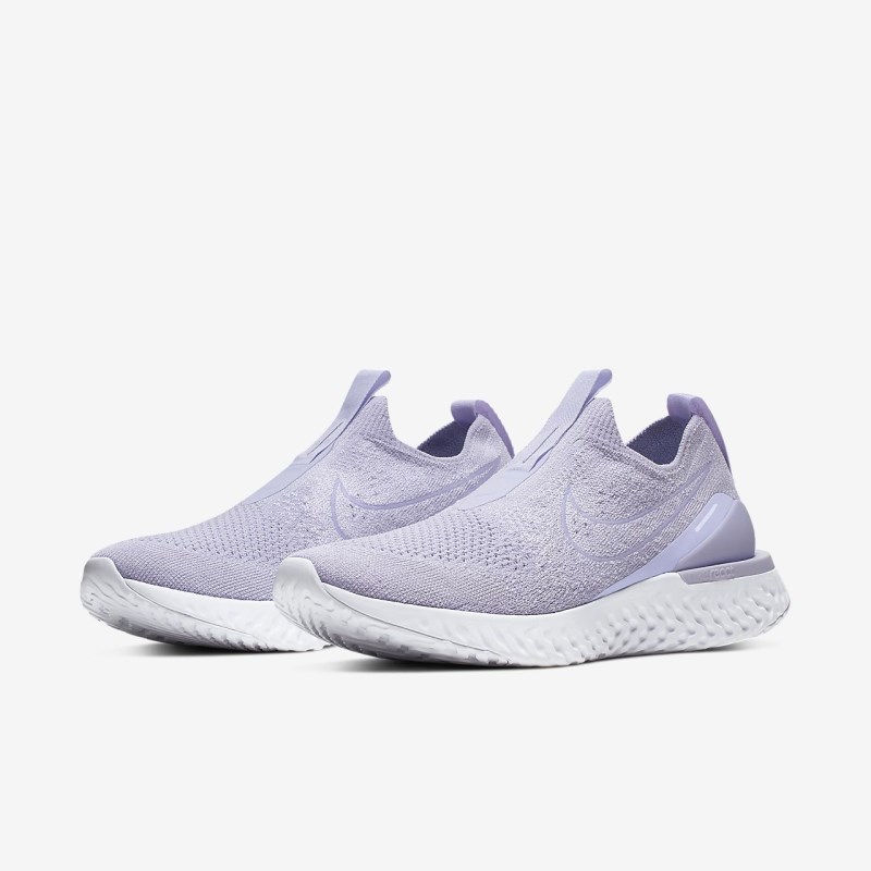 Nike Epic Phantom React フライニット レディース ランニングシューズ ラベンダー | HS1966-790