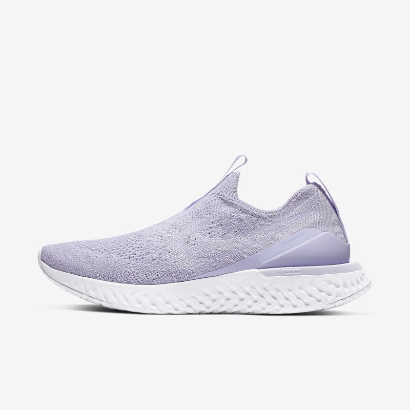 Nike Epic Phantom React フライニット レディース ランニングシューズ ラベンダー | HS1966-790