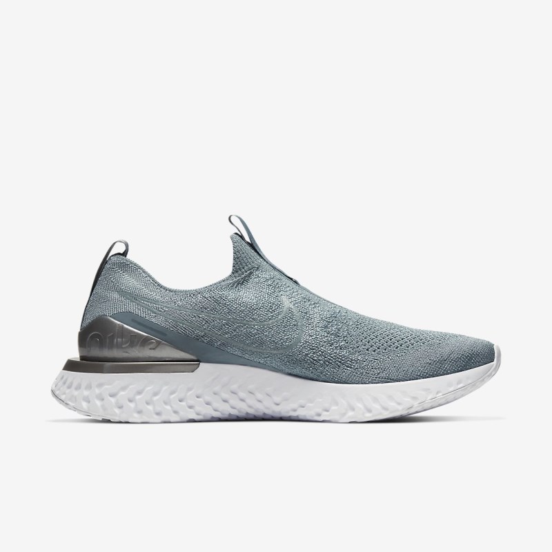 Nike Epic Phantom React フライニット レディース ランニングシューズ グレー | ND3855-422