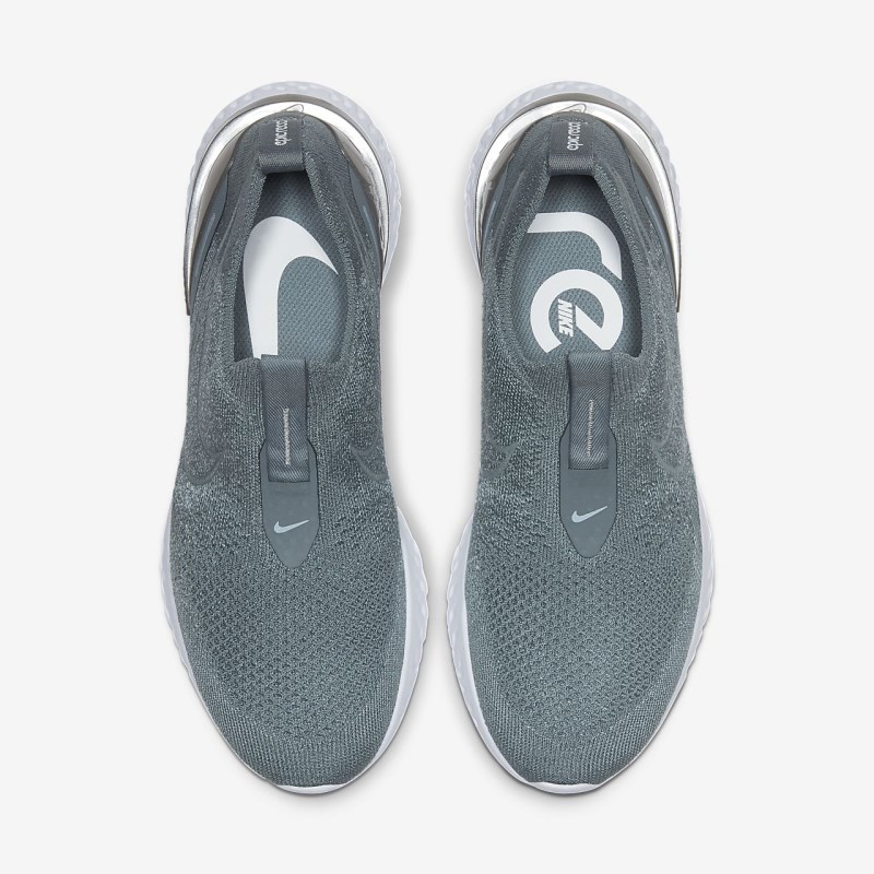 Nike Epic Phantom React フライニット レディース ランニングシューズ グレー | ND3855-422
