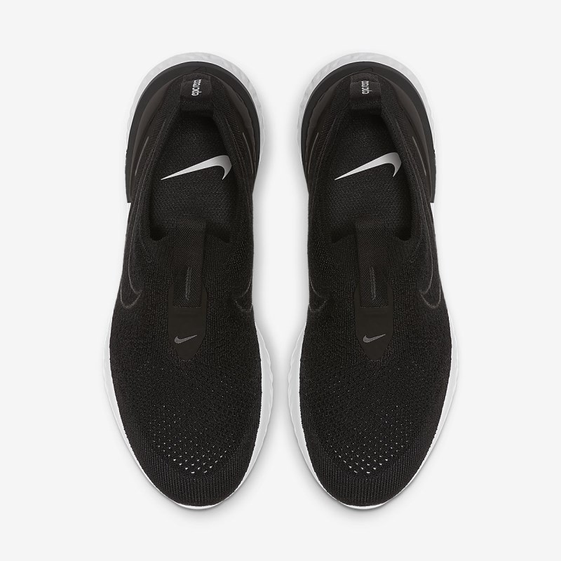 Nike Epic Phantom React フライニット レディース ランニングシューズ 黒 | XT9330-297