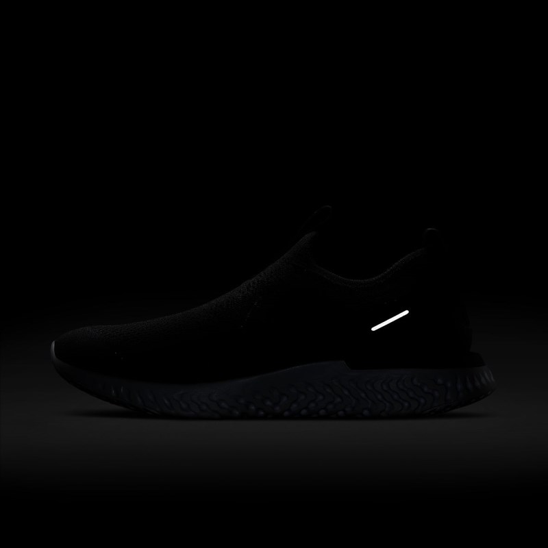 Nike Epic Phantom React フライニット レディース ランニングシューズ 黒 | XT9330-297