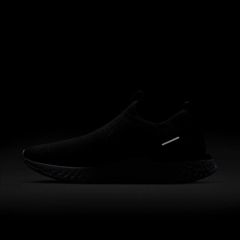 Nike Epic Phantom React フライニット レディース ランニングシューズ 黒 | XT9330-297