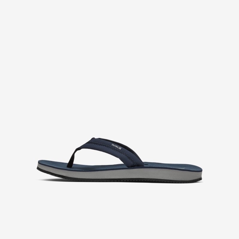 Nike Hurley Lunar メンズ ビーチサンダル 黒曜石 | EN9645-638