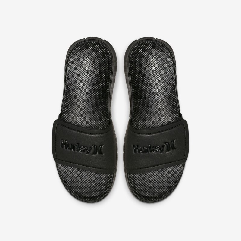Nike Hurley フュージョン スライド メンズ スライドサンダル 黒 | UC6927-173