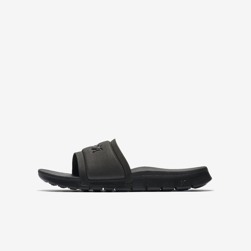 Nike Hurley フュージョン レディース スライドサンダル 黒 | KS8898-914