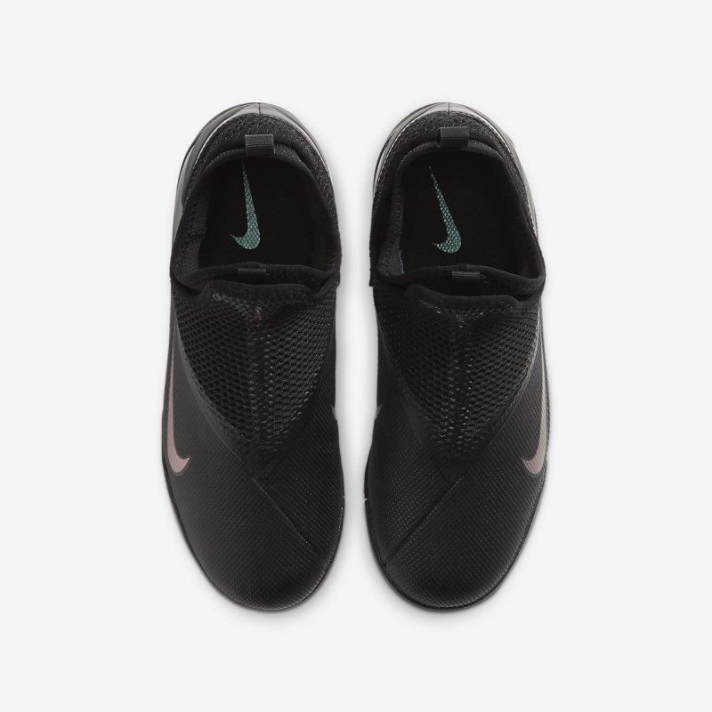 Nike Jr. Phantom Vision 2 Academy Dynamic フィット TF キッズ サッカーシューズ 黒 | NJ4064-396
