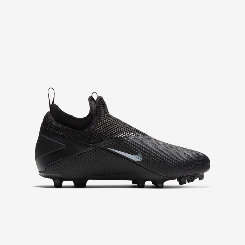 Nike Jr. Phantom Vision 2 Academy Dynamic フィット MG キッズ サッカーシューズ 黒 | NK7364-525