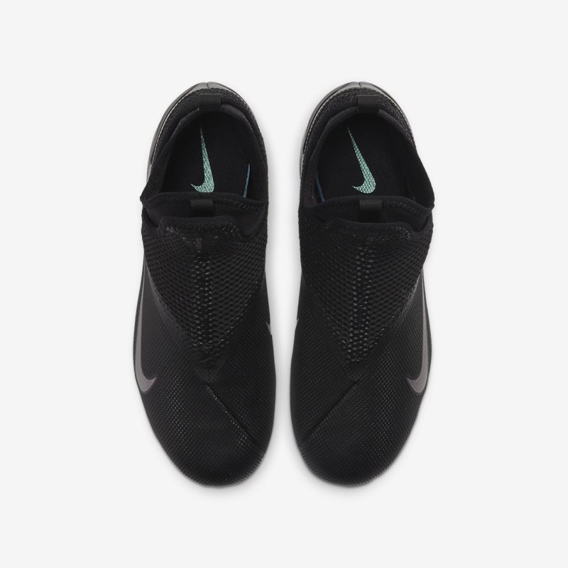 Nike Jr. Phantom Vision 2 Academy Dynamic フィット MG キッズ サッカーシューズ 黒 | NK7364-525