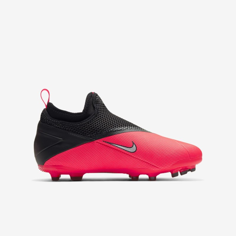 Nike Jr. Phantom Vision 2 Academy Dynamic フィット MG キッズ サッカーシューズ 赤 | PJ3003-164
