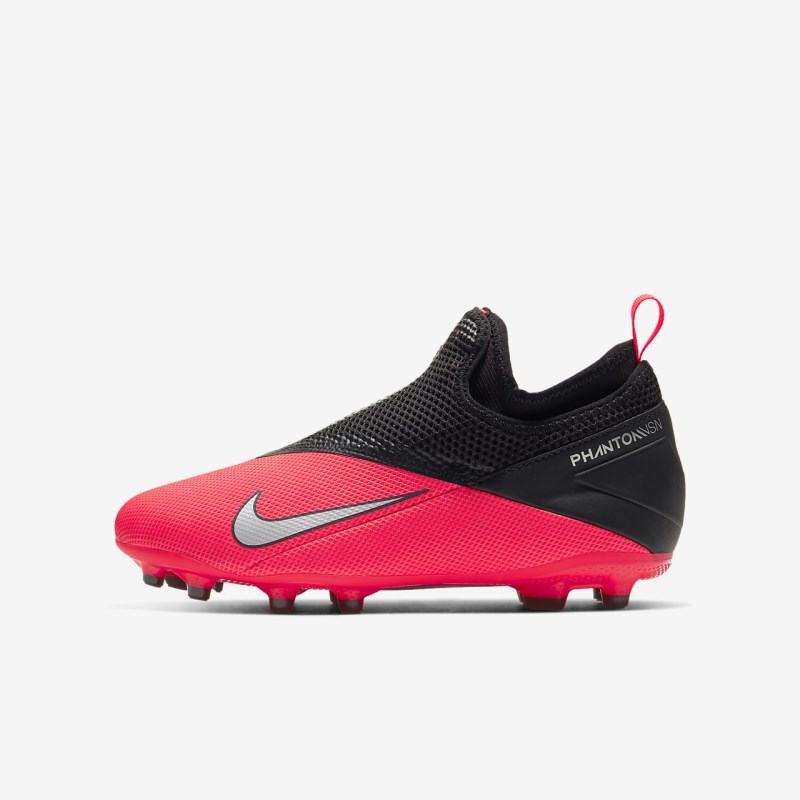 Nike Jr. Phantom Vision 2 Academy Dynamic フィット MG キッズ サッカーシューズ 赤 | PJ3003-164
