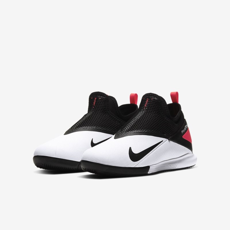 Nike Jr. Phantom Vision 2 Academy Dynamic フィット IC キッズ サッカーシューズ 白 | RE9478-396