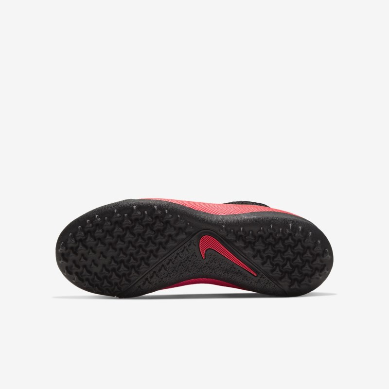 Nike Jr. Phantom Vision 2 Academy Dynamic フィット TF キッズ サッカーシューズ 赤 | WU1103-616
