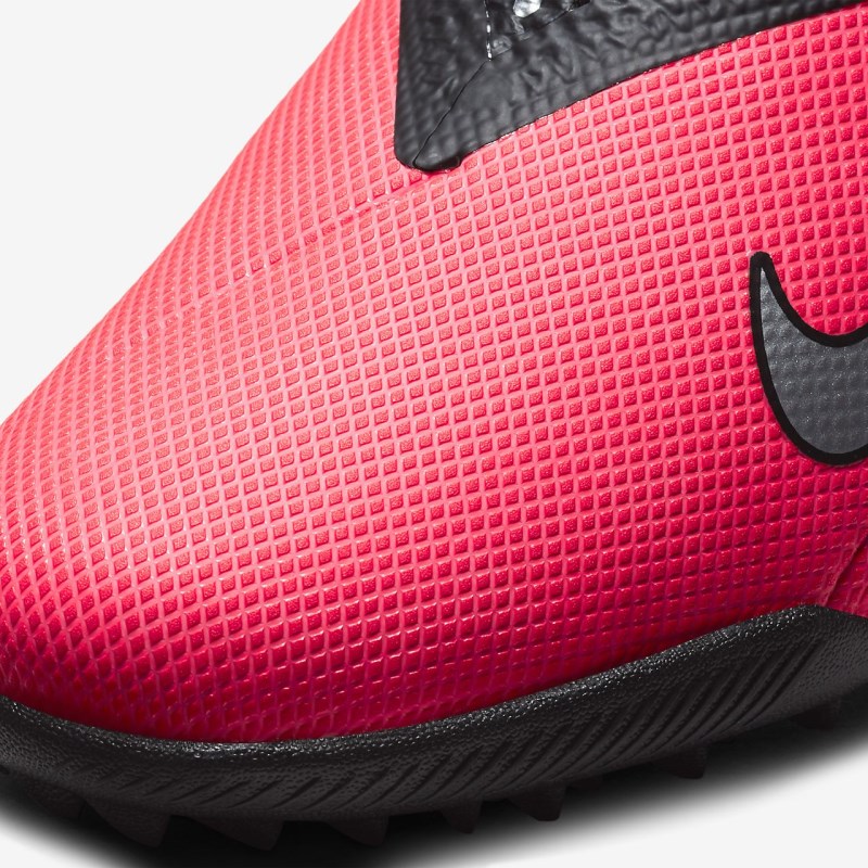 Nike Jr. Phantom Vision 2 Academy Dynamic フィット TF キッズ サッカーシューズ 赤 | WU1103-616