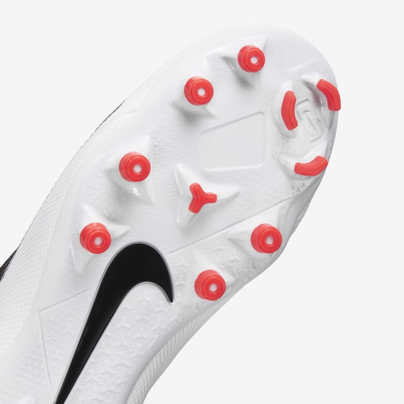 Nike Jr. Phantom Vision 2 Academy Dynamic フィット MG キッズ サッカーシューズ 白 | YA1207-710