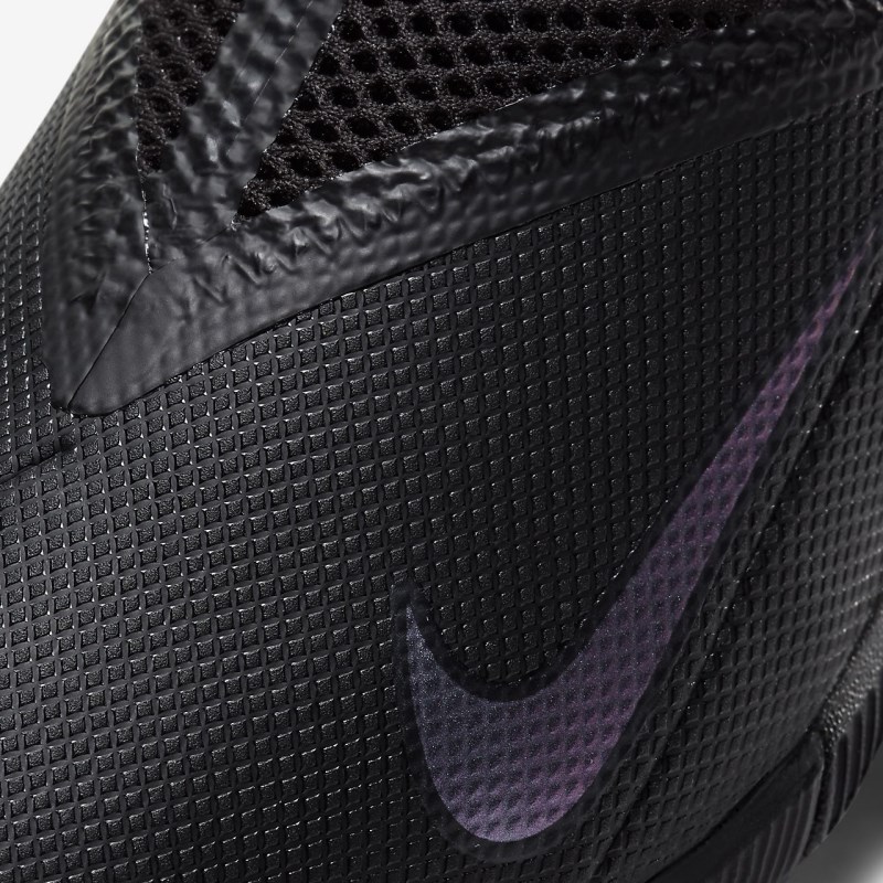 Nike Jr. Phantom Vision 2 Academy Dynamic フィット IC キッズ サッカーシューズ 黒 | ZB1445-546