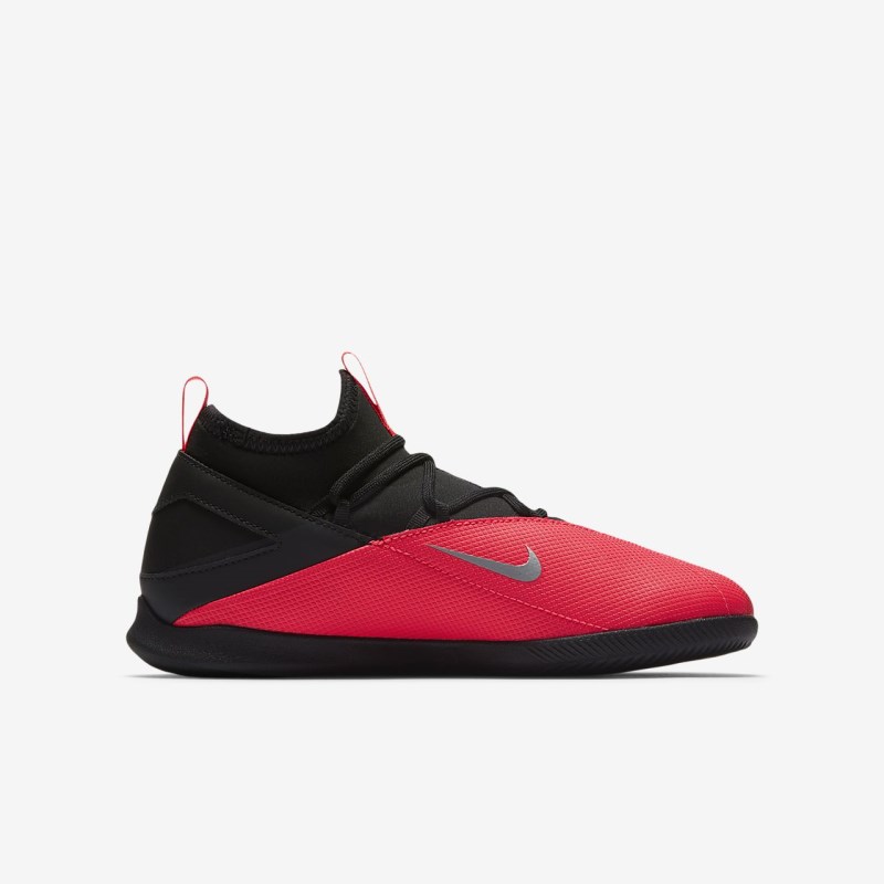 Nike Jr. Phantom Vision 2 Club Dynamic フィット IC キッズ サッカーシューズ 赤 | QJ3364-107