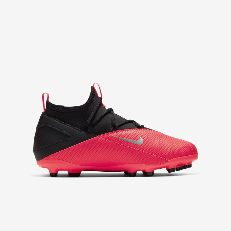 Nike Jr. Phantom Vision 2 Club Dynamic フィット MG キッズ サッカーシューズ 赤 | XC7694-975